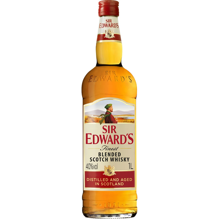 SIR EDWARD’S Finest – Blended scotch whisky 1L