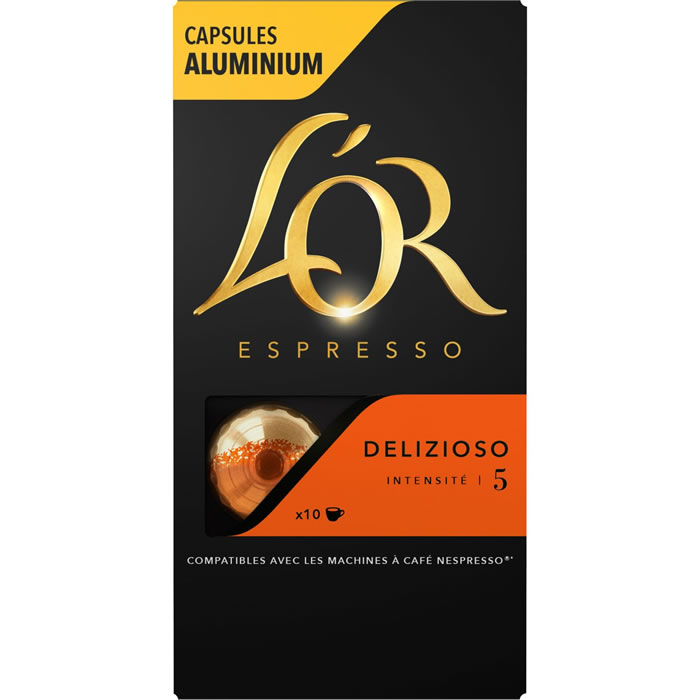 L’OR Delizioso – Capsules de café N°5 10 capsules