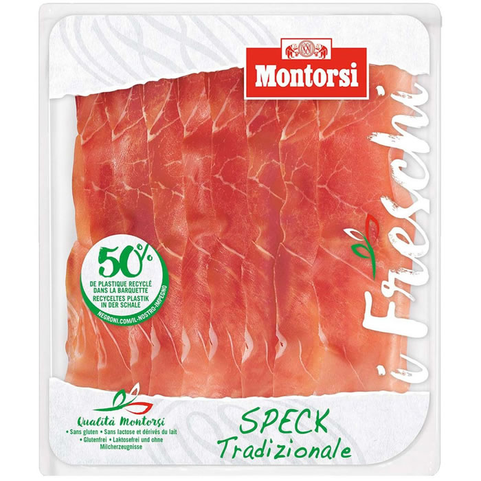 MONTORSI I Freschi – Jambon speck (100 g)