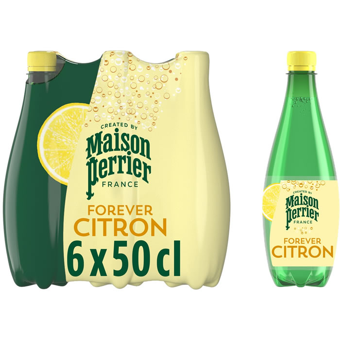 MAISON PERRIER – Boisson gazeuse aromatisée au citron 6x50cl