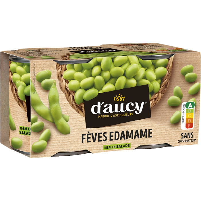 D’AUCY – Fêves edamame 2 x 130g