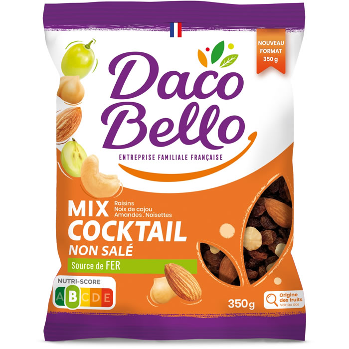 DACO BELLO – Mix Cocktail (raisins, noix de cajou, amandes & noisettes)