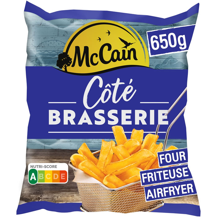 MC CAIN Côté Brasserie – Frites incurvées 650g