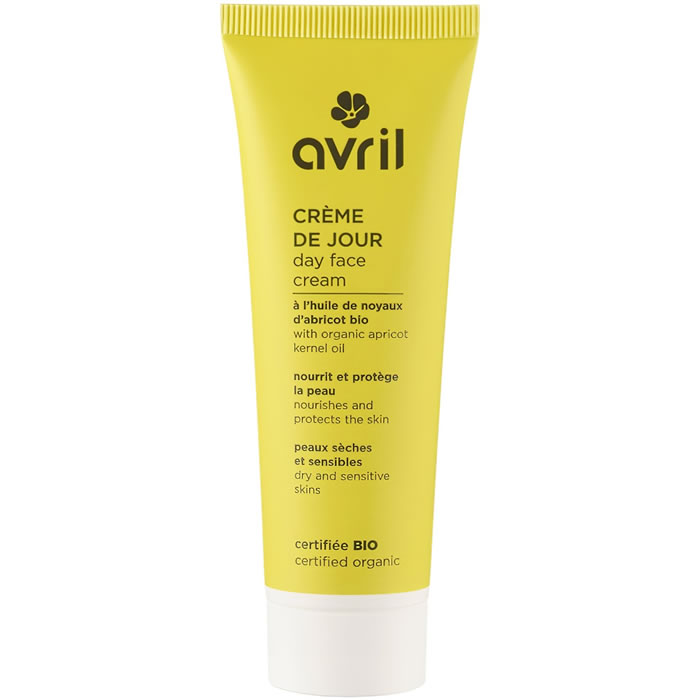 AVRIL Crème de jour à l’huile de noyaux d’abricot bio – 50ml