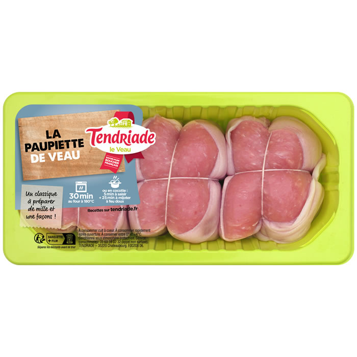 TENDRIADE – Paupiette de veau 3 x 130 g