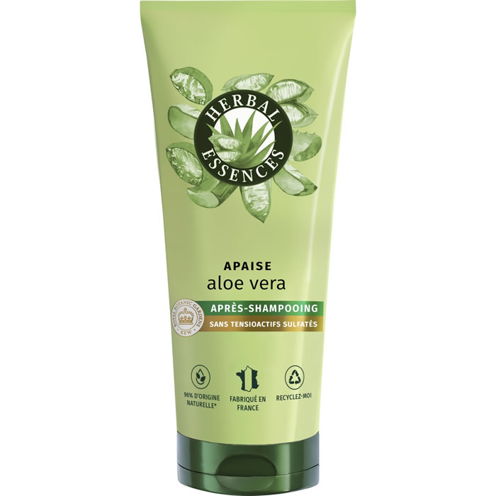 HERBAL ESSENCES Apaise – Après-shampoing à l’aloe vera 200 ml