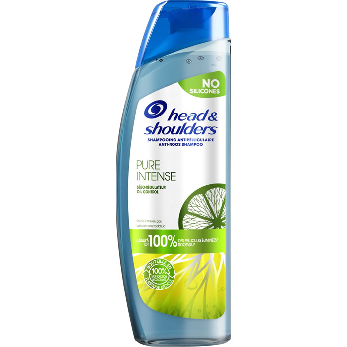 HEAD & SHOULDERS Pure Intense – Shampoing antipelliculaire sébo-régulateur 250 ml