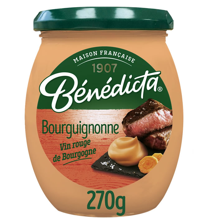 BENEDICTA – Sauce Bourguignonne – 270g