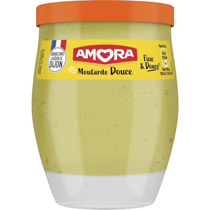 AMORA – Moutarde douce – 230g