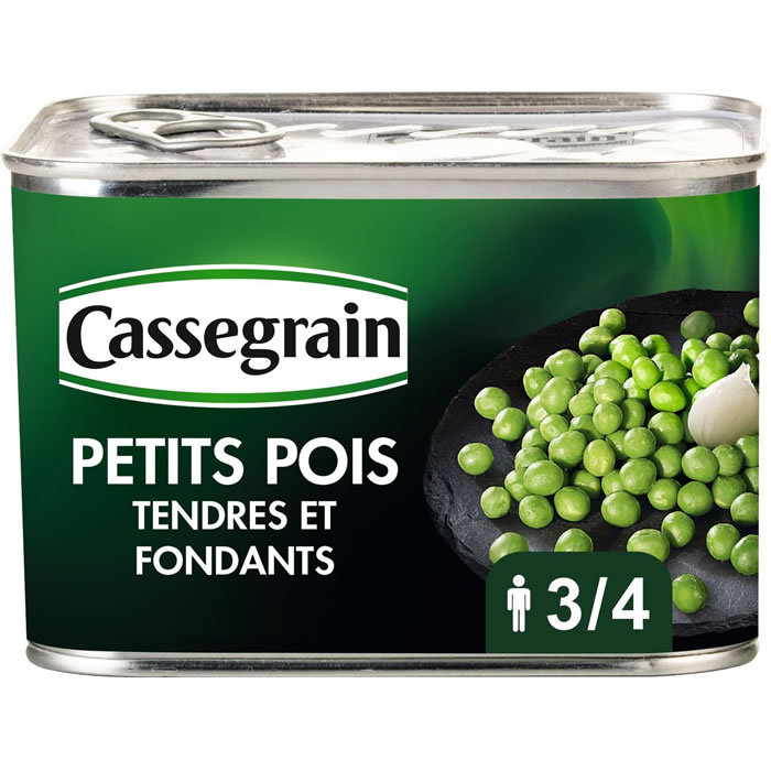 CASSEGRAIN – Petits pois 495 g