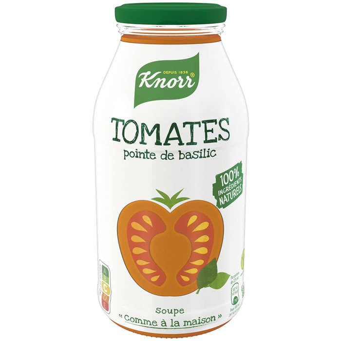 KNORR – Soupe de tomates et basilic 45 cl