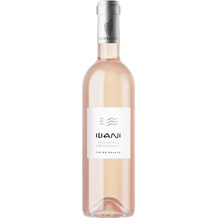 ÎLE DE BEAUTÉ – Vin rosé IGP Iliani 75 cl