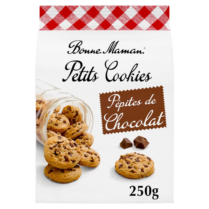 BONNE MAMAN – Petits cookies aux pépites de chocolat 250g