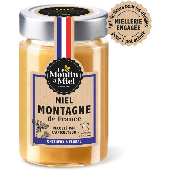 LE MOULIN À MIEL – Miel de montagne 250g 250 g