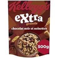 KELLOGG’S Extra – Céréales pépites chocolat noisettes 500 g