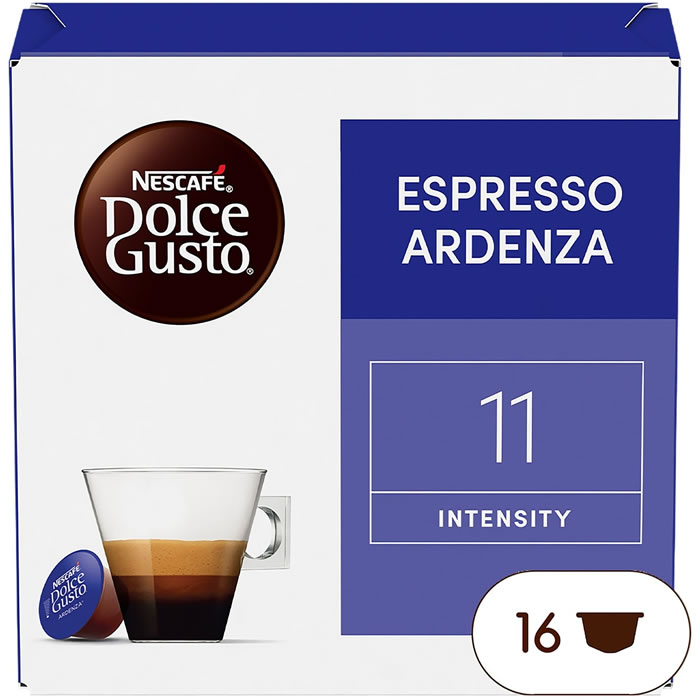 NESCAFE Dolce Gusto – Capsules de café espresso ardenza N°11 (16 capsules)