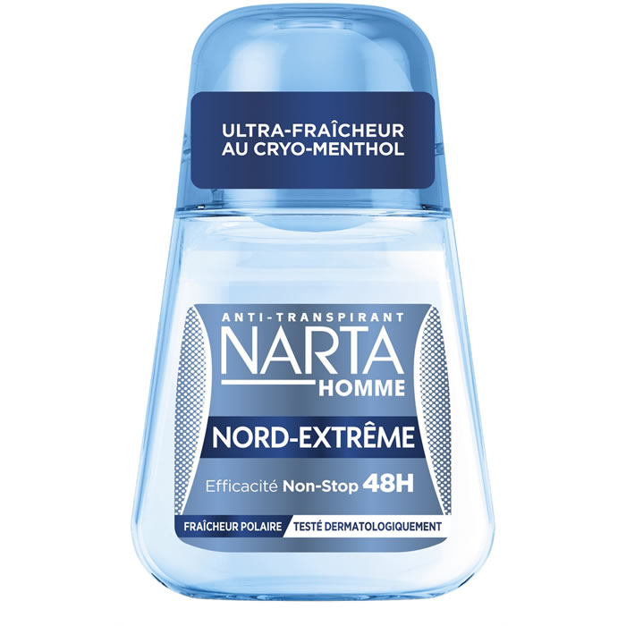 NARTA Nord-Extrême – Déodorant bille homme anti-transpirant 48h 50 ml
