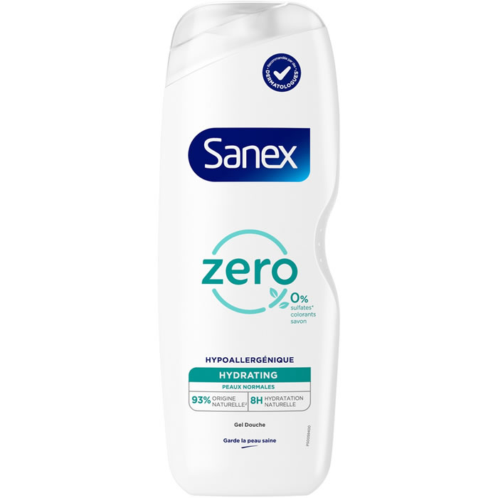 SANEX Zéro % – Gel douche hydratant 725 ml