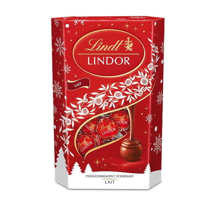 LINDT Lindor – Bouchées au chocolat au lait 337g