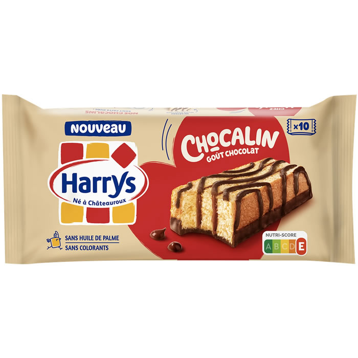 HARRYS Chocalin – Gâteaux moelleux au chocolat 350 g