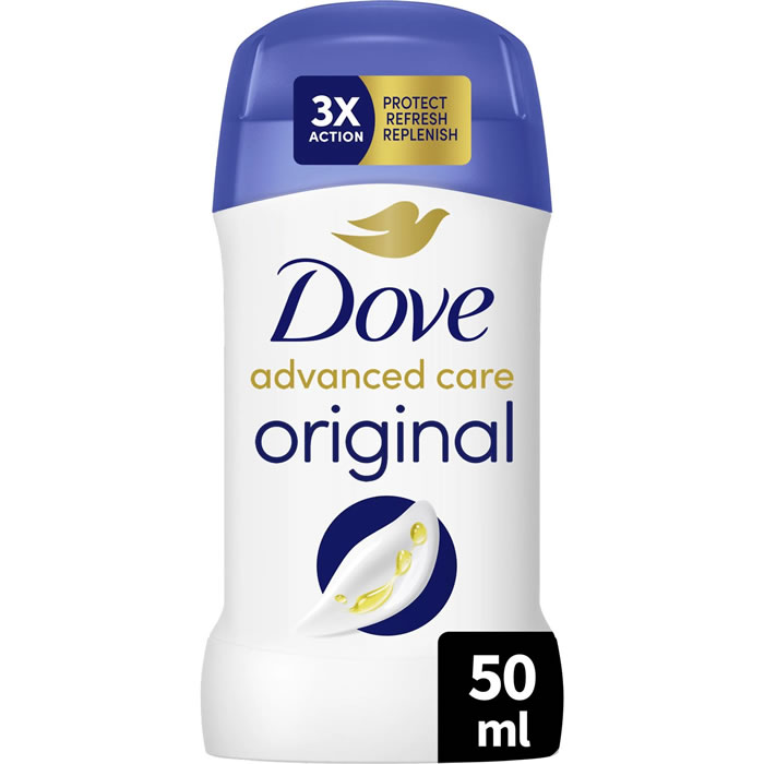 DOVE Original – Déodorant stick anti-transpirant 72h 50 ml