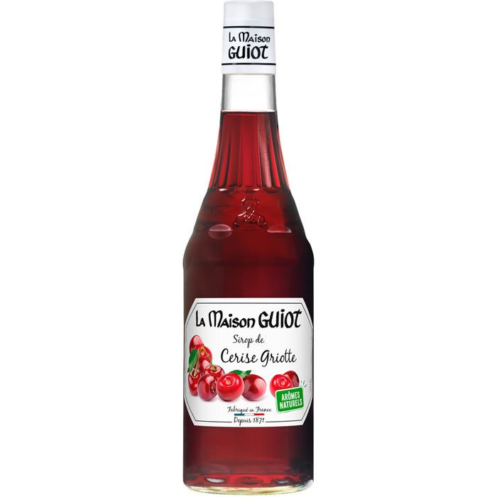 LA MAISON GUIOT – Sirop de cerise griotte 70 cl
