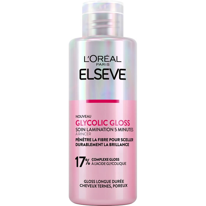 ELSEVE Glycolic Gloss – Crème de soin lamination à rincer 220 ml