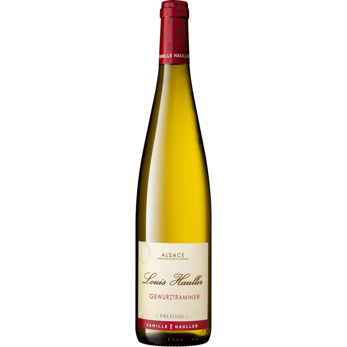 ALSACE Gewurztraminer – Louis Hauller Vin blanc demi sec AOP 75 cl