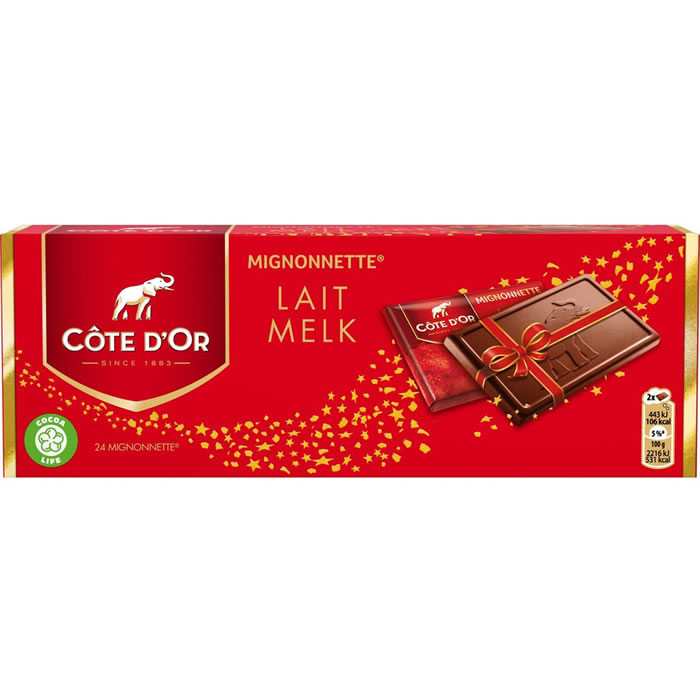 CÔTE D’OR – Mignonnettes au chocolat au lait 240g