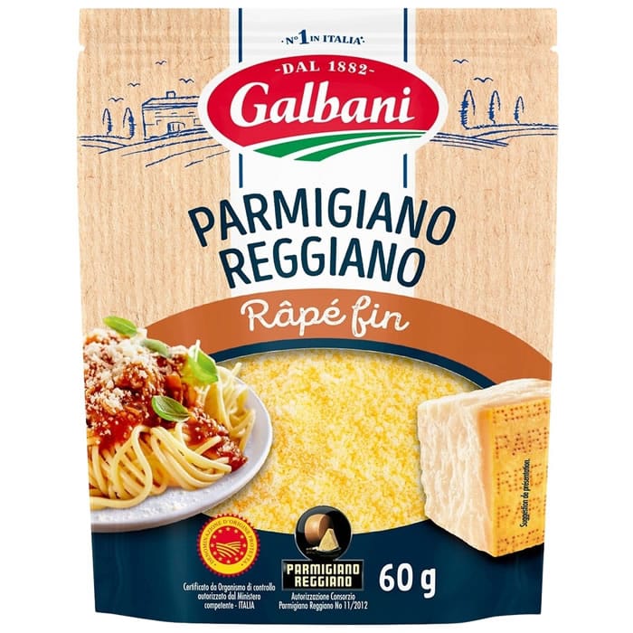 GALBANI – Parmigiano reggiano râpé fin AOP – 60g