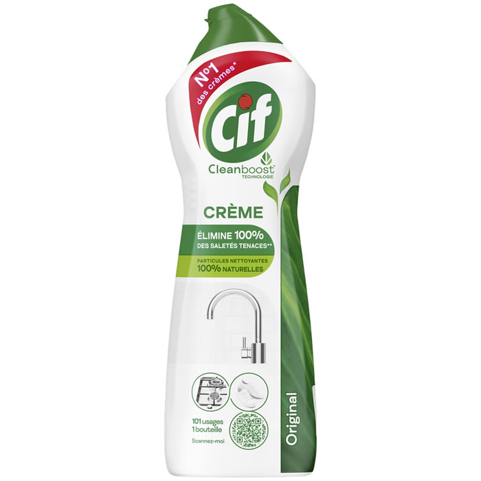 CIF Nettoyant crème à récurer 750 ml