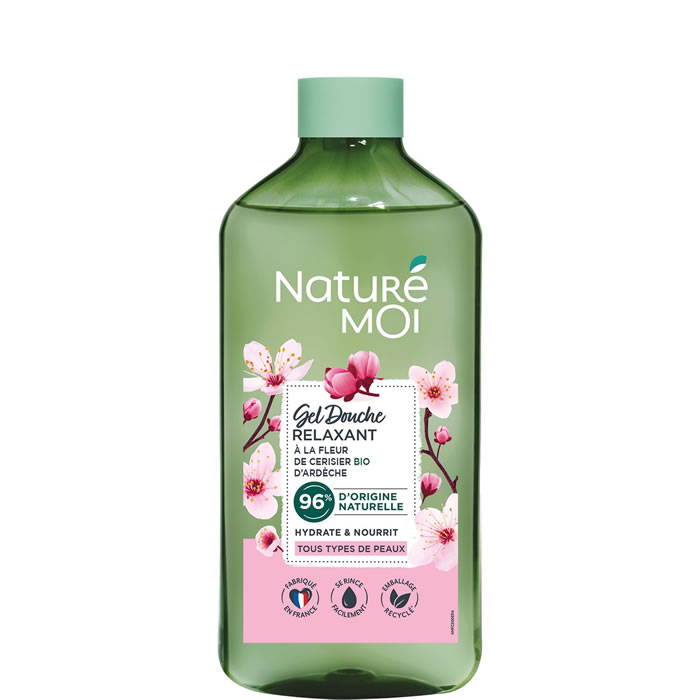 NATURE MOI – Gel douche à la fleur de cerisier 500 ml