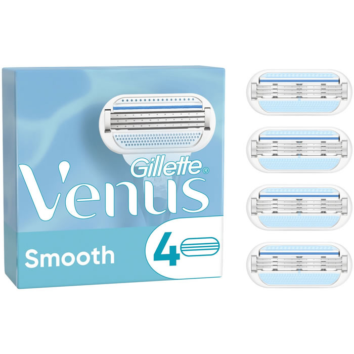 GILLETTE Venus Smooth – Recharges 3 lames x4