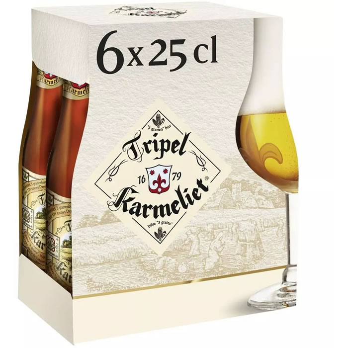 KARMELIET – Bière blonde triple Belge 6 x 25 cl