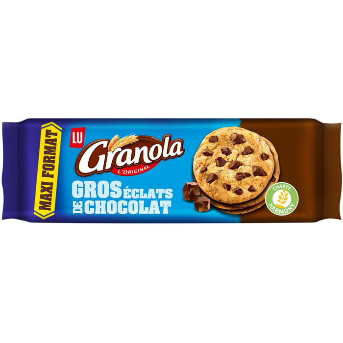 GRANOLA – Cookies aux pépites de chocolat au lait 276g