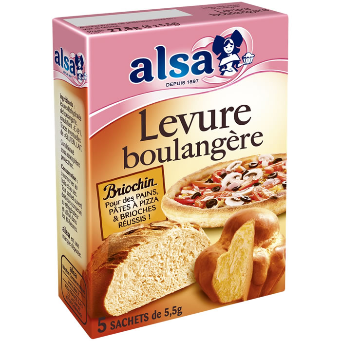 ALSA – Levure boulangère Briochin 5 x 5.5 g