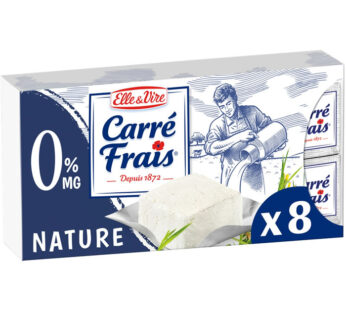 ELLE & VIRE – Fromage frais allégé 0% M.G en portions 200g
