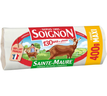 SOIGNON – Bûche de fromage de chèvre Sainte-Maure de Touraine 400 g