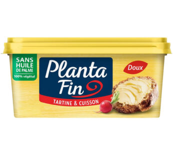 PLANTA FIN – Margarine doux pour tartine et cuisson – 450g