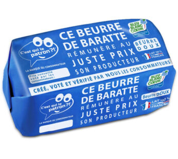 C’EST QUI LE PATRON ?! – Beurre de baratte doux – 250g