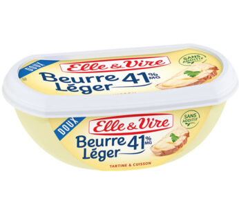 ELLE & VIRE – Beurre doux tendre léger – 250g