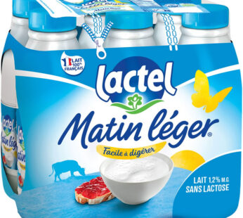 LACTEL Lait sans lactose UHT 6 x 50 cl