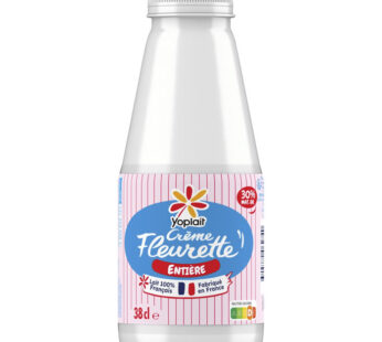 YOPLAIT – Crème fleurette entière 30% M.G – 38cl