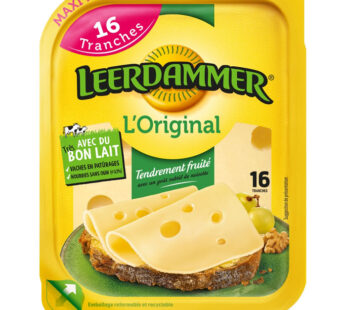 LEERDAMMER – Fromage en tranches nature 400g