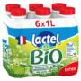 LACTEL  Lait Bio entier UHT -  6x1l