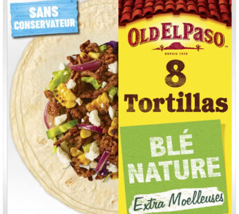 OLD EL PASO – Tortillas de blé nature Petit Format 326 g