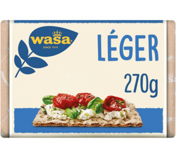 WASA – Tartine crackers croustillante au seigle fine et délicate 270g