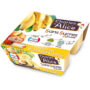 CHARLES & ALICE - Dessert pomme, banane et vanille sans sucres ajoutés 4 x 100g