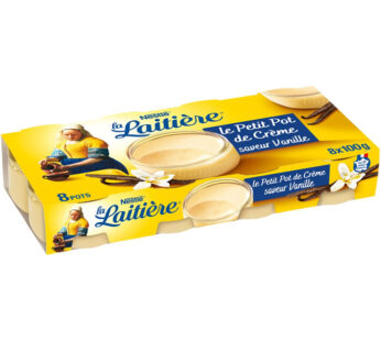 La Laitière – Crème dessert à la vanille 8x100g