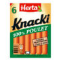HERTA Knacki - Saucisses de poulet 210g